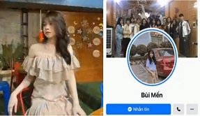 Bùi Mến, cô gái Thái Bình lộ clip tự sướng không che