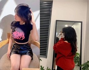 Thư Vũ khoe body sexy khiến các anh mê đắm